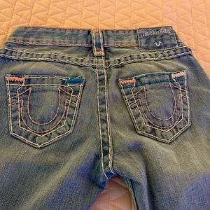 Size 23 special edition Tru Religion jeans.